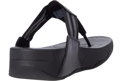 FitFlop Walkstar Toe Post Sandal - Women's All Black Shoe Deals Outlet