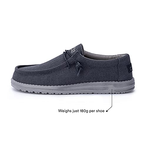 Hey Dude Wally Canvas - Men's Oceano Shoe Deals Outlet