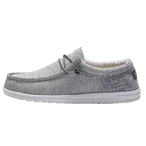 Hey Dude Wally Funk - Men's Magnetite Shoe Deals Outlet