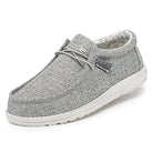 Hey Dude Wally Linen - Men's Iron Shoe Deals Outlet