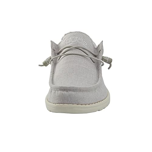 Hey Dude Wally - Men's Chambray Grey Shoe Deals Outlet