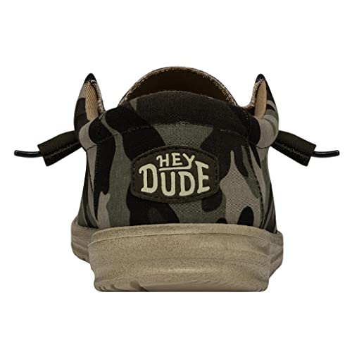Hey Dude Wally - Men's Army Camo Shoe Deals Outlet