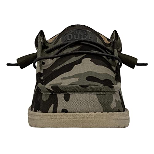 Hey Dude Wally - Men's Army Camo Shoe Deals Outlet