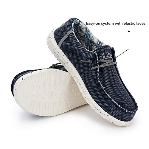 Hey Dude Wally - Men's Kite Navy Shoe Deals Outlet