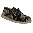 Hey Dude Wally - Men's Army Camo Shoe Deals Outlet