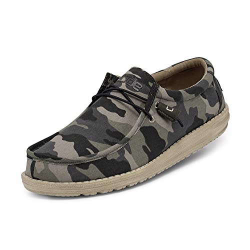 Hey Dude Wally - Men's Camo Shoe Deals Outlet