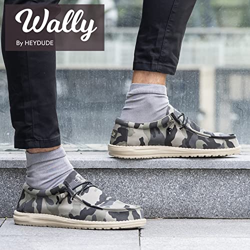 Hey Dude Wally - Men's Camo Shoe Deals Outlet