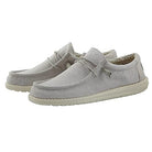 Hey Dude Wally - Men's Chambray Grey Shoe Deals Outlet