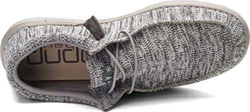 Hey Dude Wally Sox - Men's Grey Shoe Deals Outlet
