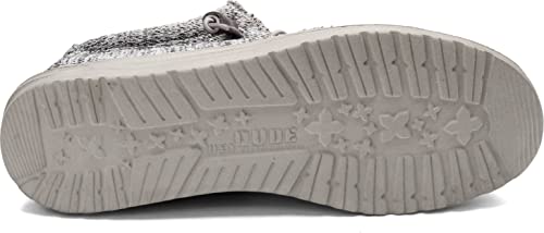 Hey Dude Wally Sox - Men's Grey Shoe Deals Outlet