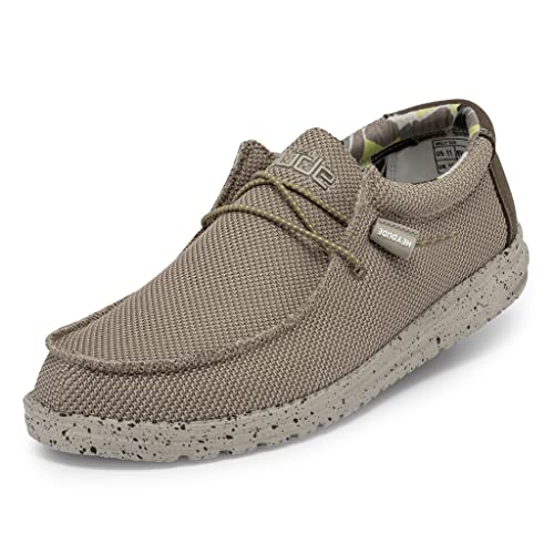 Hey Dude Wally Sox - Men's Wally Camel Shoe Deals Outlet
