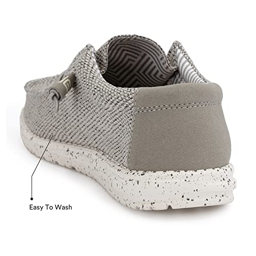 Hey Dude Wally Sox - Men's Wally Ash Shoe Deals Outlet