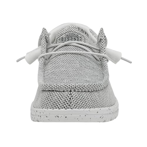 Hey Dude Wally Sox - Men's Stone White Shoe Deals Outlet