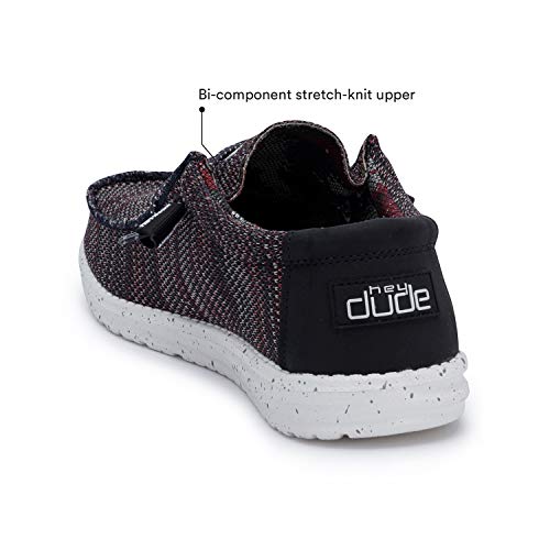 Hey Dude Wally Sox - Men's Gargoyle Red Shoe Deals Outlet