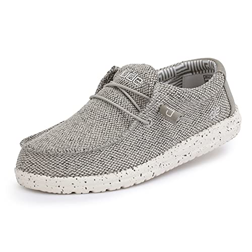 Hey Dude Wally Sox - Men's Wally Ash Shoe Deals Outlet