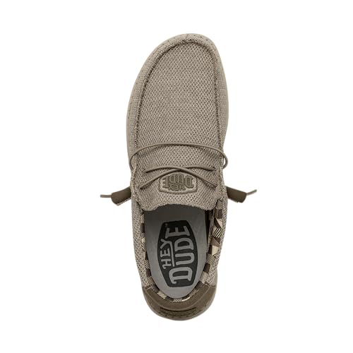 Hey Dude Wally Sox - Men's Beige Shoe Deals Outlet