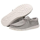 Hey Dude Wally Sox - Men's Ash Shoe Deals Outlet