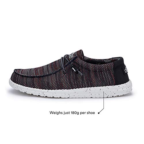 Hey Dude Wally Sox - Men's Gargoyle Red Shoe Deals Outlet