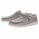Hey Dude Wally Sox - Men's Ash Shoe Deals Outlet