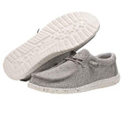Hey Dude Wally Sox - Men's Ash Shoe Deals Outlet