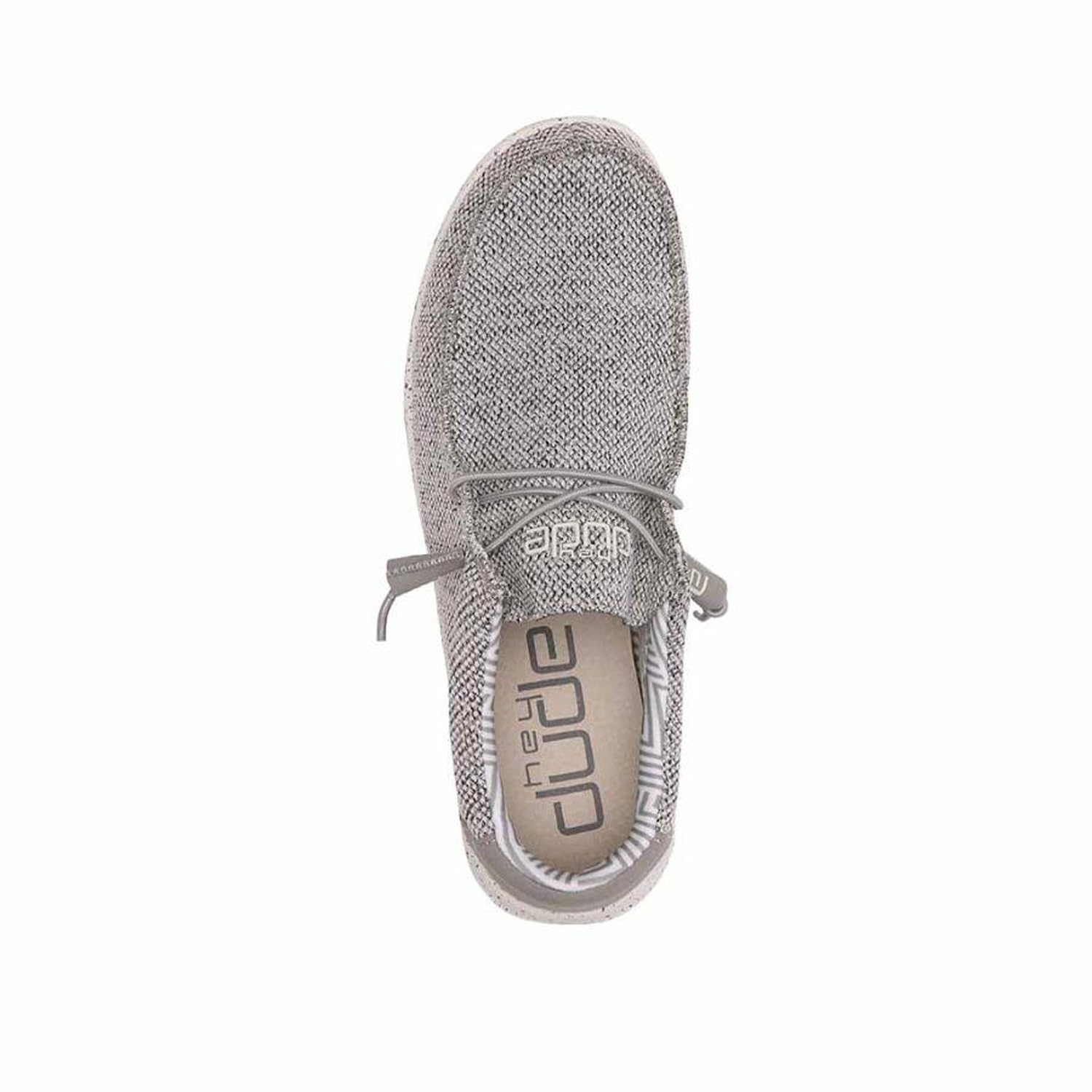 Hey Dude Wally Sox - Men's Ash Shoe Deals Outlet