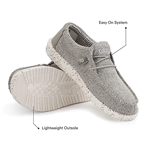 Hey Dude Wally Sox - Men's Wally Ash Shoe Deals Outlet