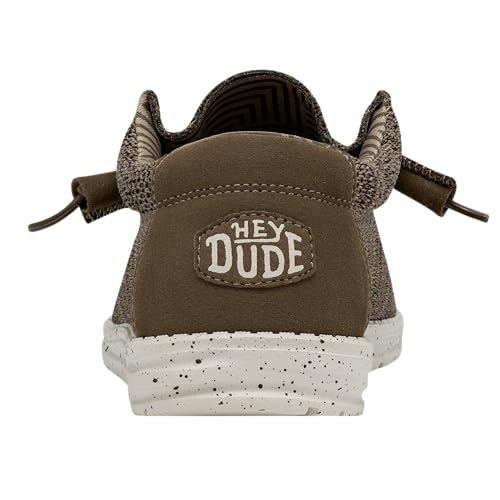 Hey Dude Wally Sox - Men's Brown Shoe Deals Outlet
