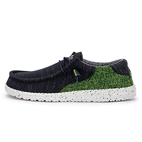 Hey Dude Wally Sox - Men's Gili Blue Shoe Deals Outlet