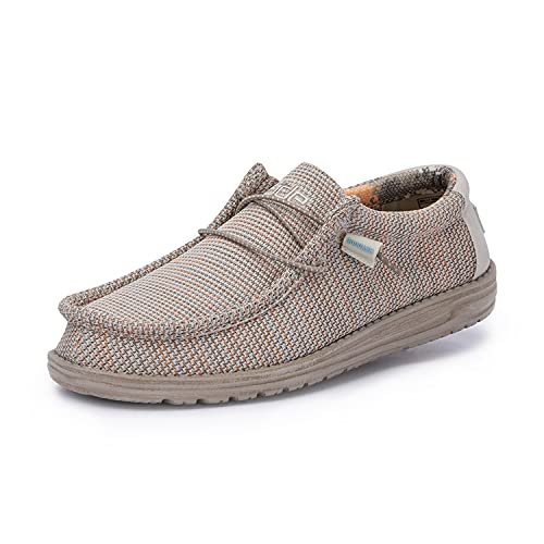 Hey Dude Wally Sox - Men's Safari Orange Shoe Deals Outlet
