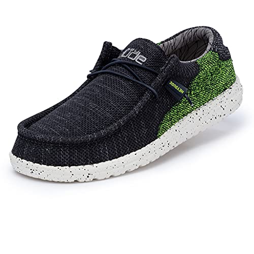 Hey Dude Wally Sox - Men's Gili Blue Shoe Deals Outlet