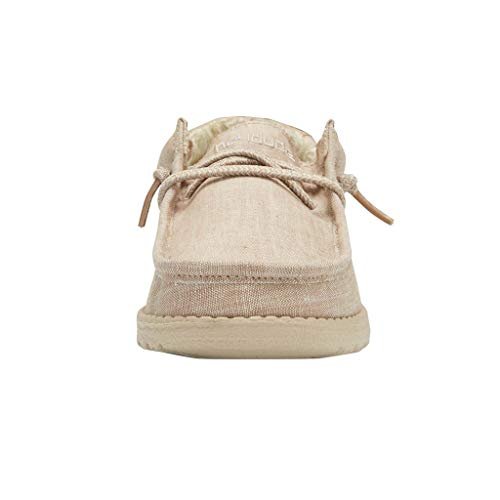 Hey Dude Wally Youth - Kids Beige Shoe Deals Outlet