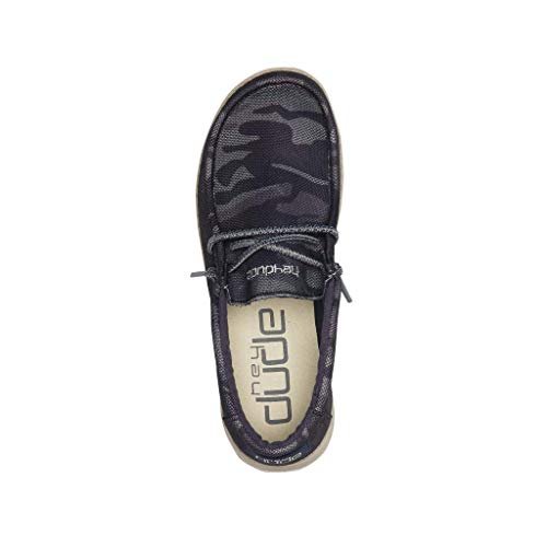 Hey Dude Wally Youth - Kids Navy Camo Shoe Deals Outlet