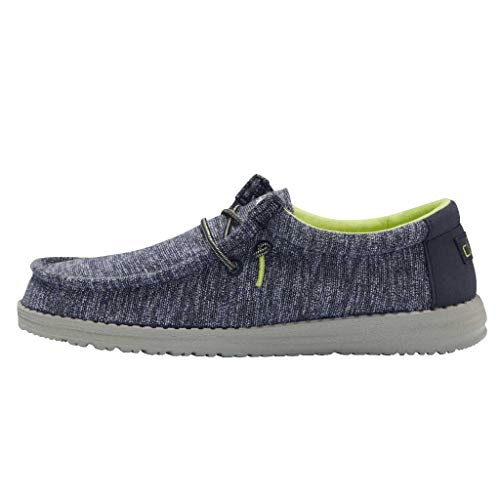 Hey Dude Wally Youth - Kids Navy Camo Shoe Deals Outlet