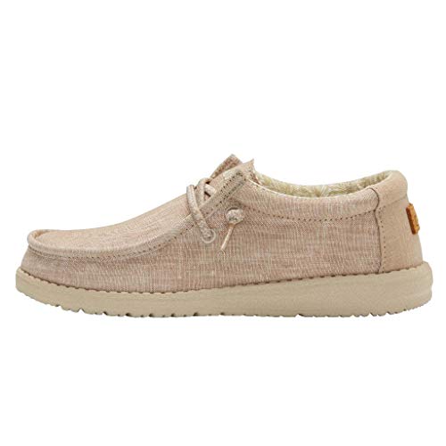Hey Dude Wally Youth - Kids Beige Shoe Deals Outlet