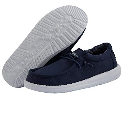 Hey Dude Wally Youth - Kids Navy Shoe Deals Outlet
