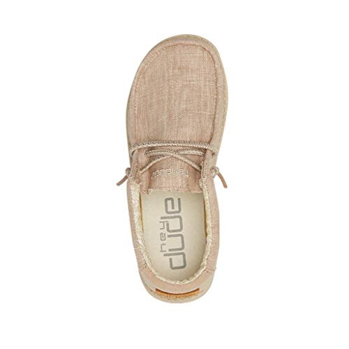 Hey Dude Wally Youth - Kids Beige Shoe Deals Outlet