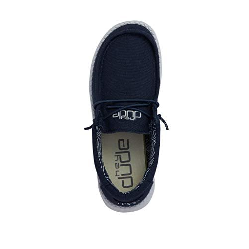 Hey Dude Wally Youth - Kids Navy Shoe Deals Outlet
