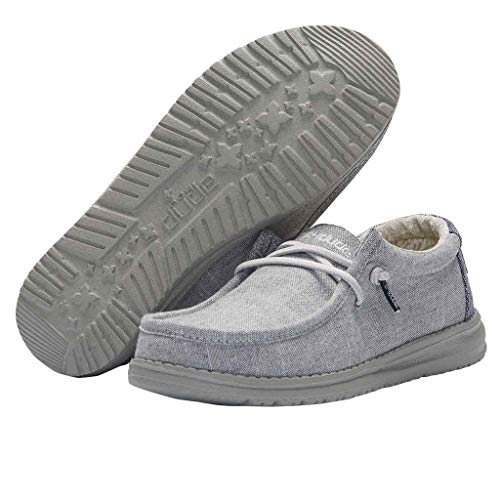 Hey Dude Wally Youth - Kids Steel Shoe Deals Outlet