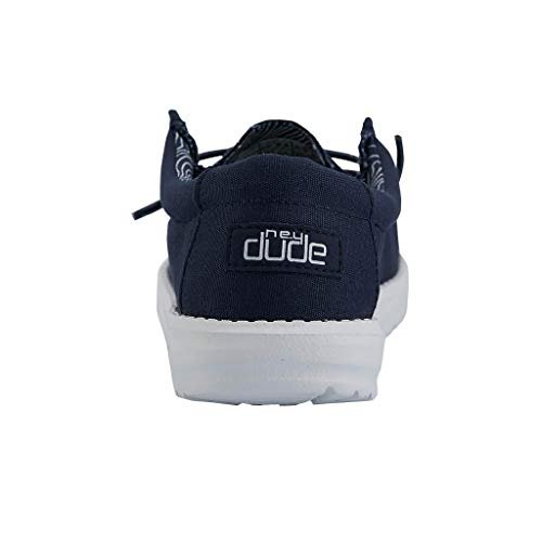 Hey Dude Wally Youth - Kids Navy Shoe Deals Outlet