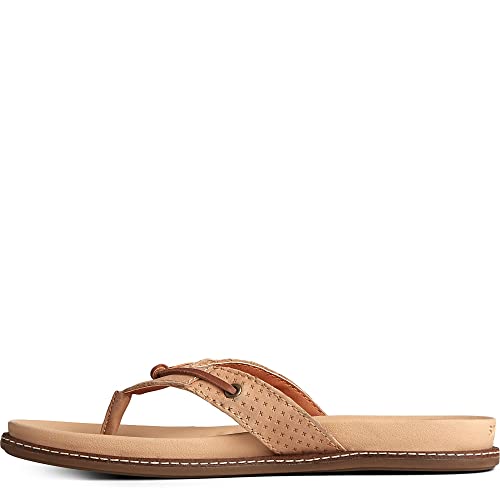 Sperry Waveside Plush Thong - Women's Brown Shoe Deals Outlet