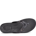 Sperry Waveside Plush Thong - Women's Black Shoe Deals Outlet