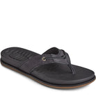 Sperry Waveside Plush Thong - Women's Black Shoe Deals Outlet