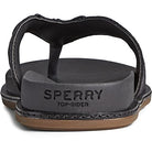 Sperry Waveside Plush Thong - Women's Black Shoe Deals Outlet