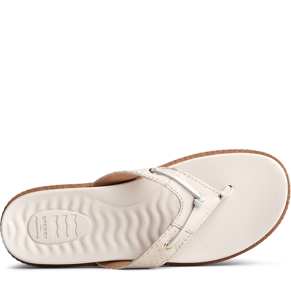 Sperry Waveside PW Thong - Women's Ivory Shoe Deals Outlet