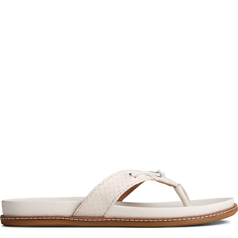 Sperry Waveside PW Thong - Women's Ivory Shoe Deals Outlet
