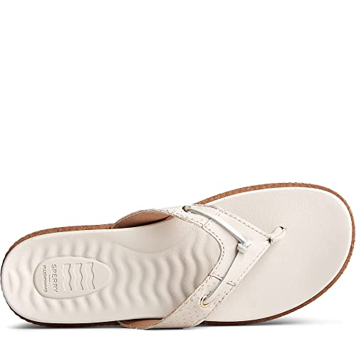Sperry Waveside PW Thong - Women's Ivory Shoe Deals Outlet