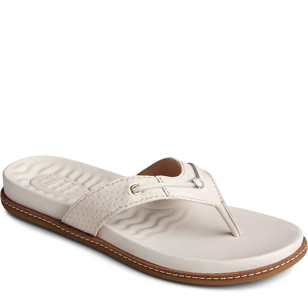Sperry Waveside PW Thong - Women's Ivory Shoe Deals Outlet