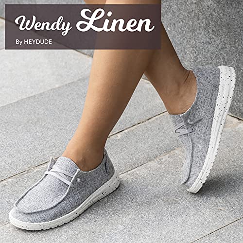 Hey Dude Wendy Linen - Women's Iron Shoe Deals Outlet