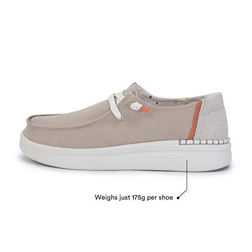 Hey Dude Wendy Rise - Women's Chambray Sandshell Shoe Deals Outlet
