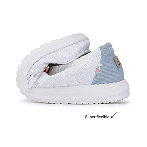Hey Dude Wendy - Women's White/Crochet Shoe Deals Outlet